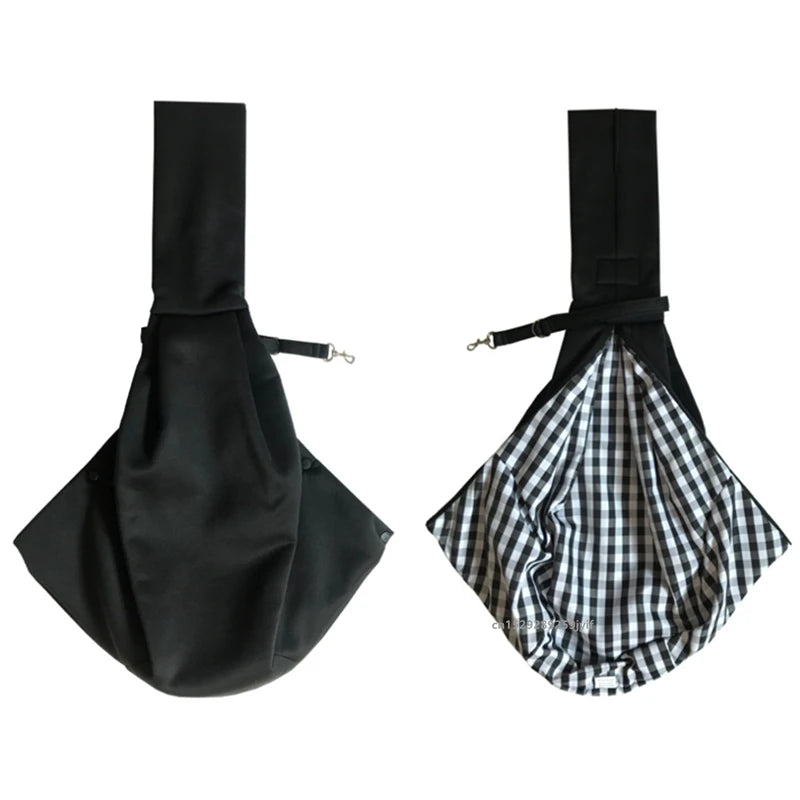 Comfortable Pet Crossbody Sling Carrier For Cats And Small Dogs
