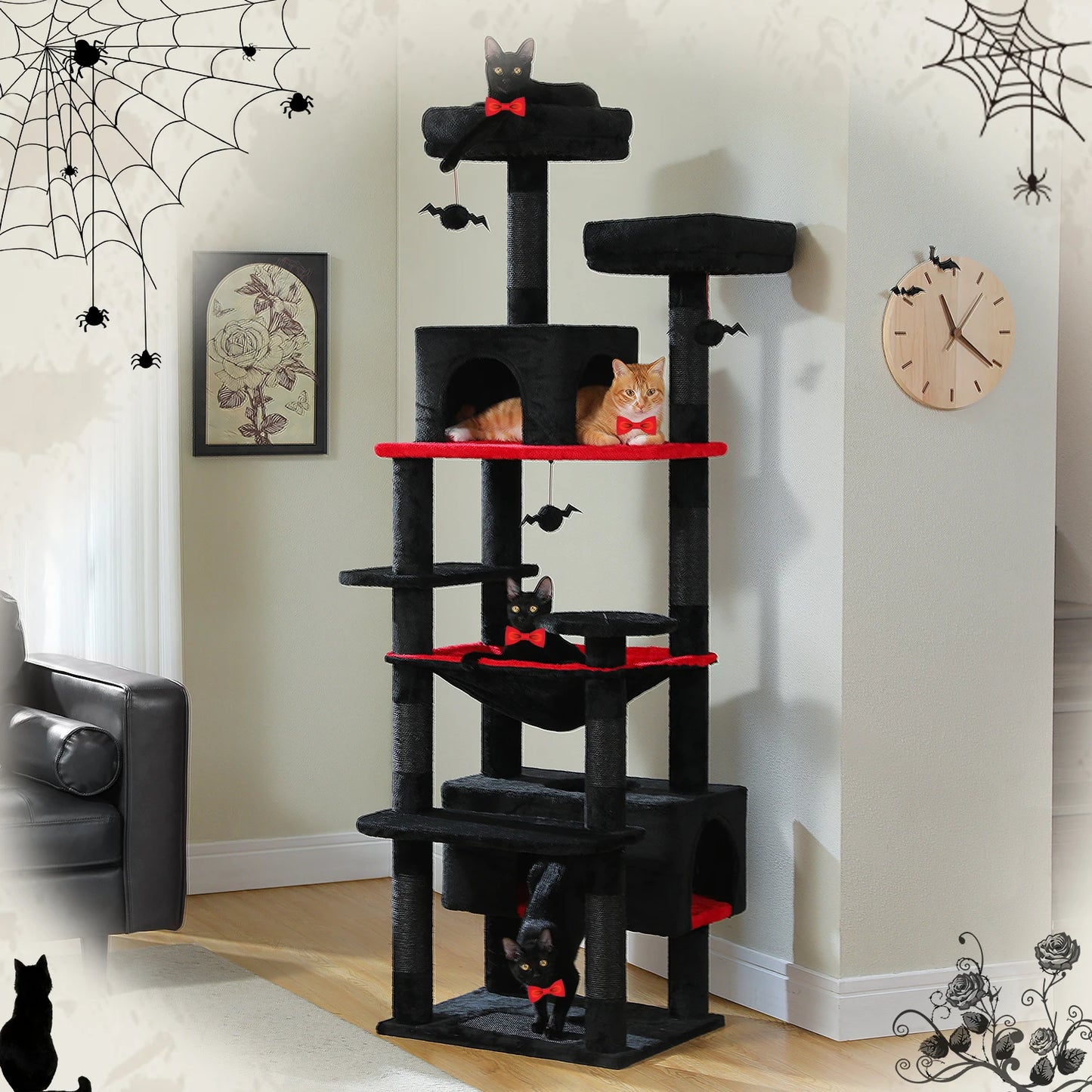 PAWZ Road Cat Tree And Tower With Scratching Posts Perches