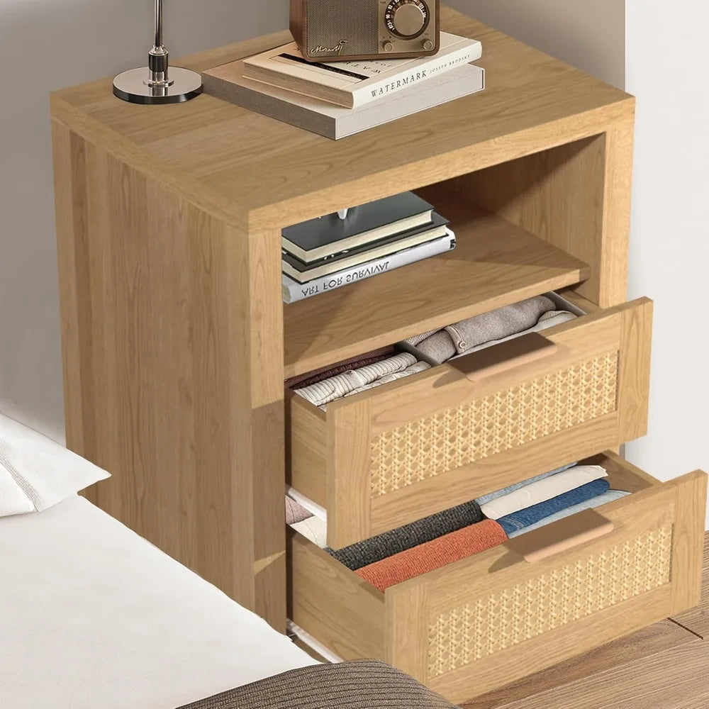 RBXC 6 Drawer Dresser And 2 Nightstands Bedroom Furniture Set