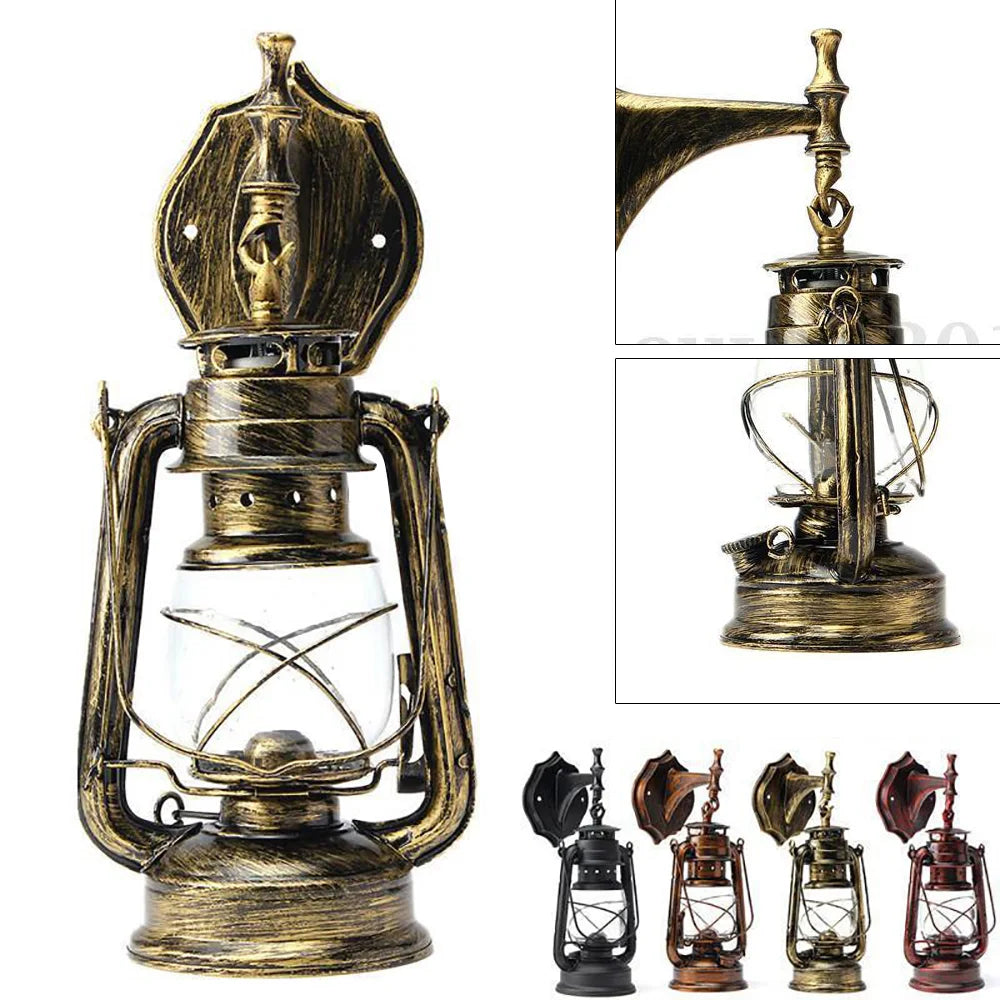 Bymaocar Antique Outdoor Wall Light Lantern for Yards and Facades
