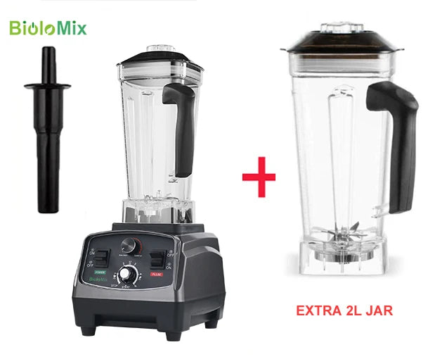 BioloMix Heavy Duty Commercial Blender Mixer Juicer 3HP 2200W